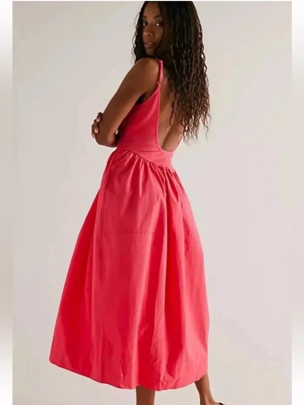 🆕 Free People Dylan Midi Dress Pink Small